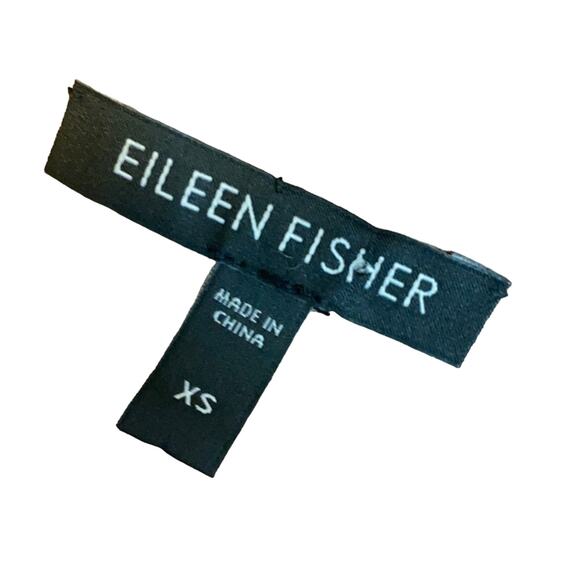 Eileen Fisher 100% Silk Scoop Neck Sheer Blouse XS - Picture 6 of 7